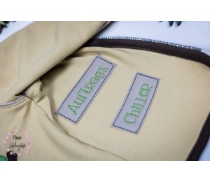 Stickserie - Faultiere Fansenappli